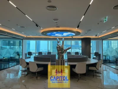 Premium 170 Sq Ft Designer Furnished Office | All Bills Included Prime Tower, Business Bay, Dubai