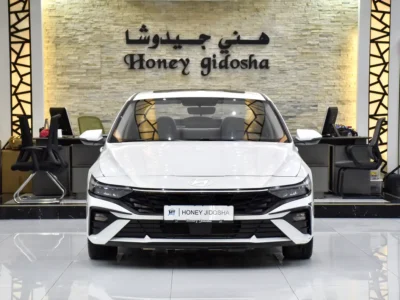 2024 Hyundai Elantra Premium 4 Cylinders Petrol Engine White Beige Sedan Chinese Specs