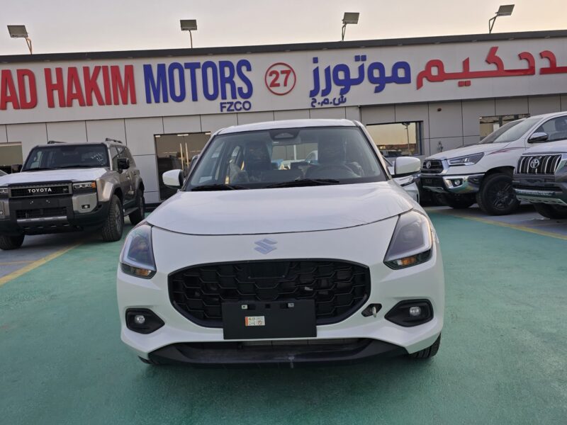 2026 SUZUKI SWIFT 1.2 Litres 3 Cylinders Petrol Engine White Black Hatchback GCC Specs