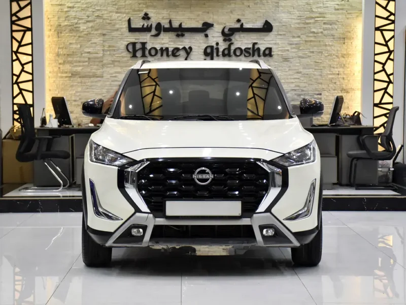 2025 Nissan Magnite S 3 Cylinders Petrol Engine White Black Crossover GCC Specs Automatic