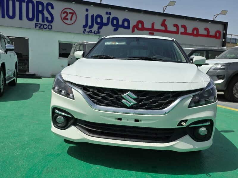 2026 SUZUKI BALENO 1.5 Litres 4 Cylinders Petrol Engine White Black Hatchback GCC Specs