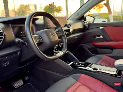 2024 Citroen C4 X YOU 3 Cylinders Petrol Engine Black Red Sedan GCC Specifications Automatic