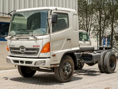 2023 Hino 500 Series 7.9L 6 Cylinders Diesel Engine White Grey Commercial Truck GCC Specs