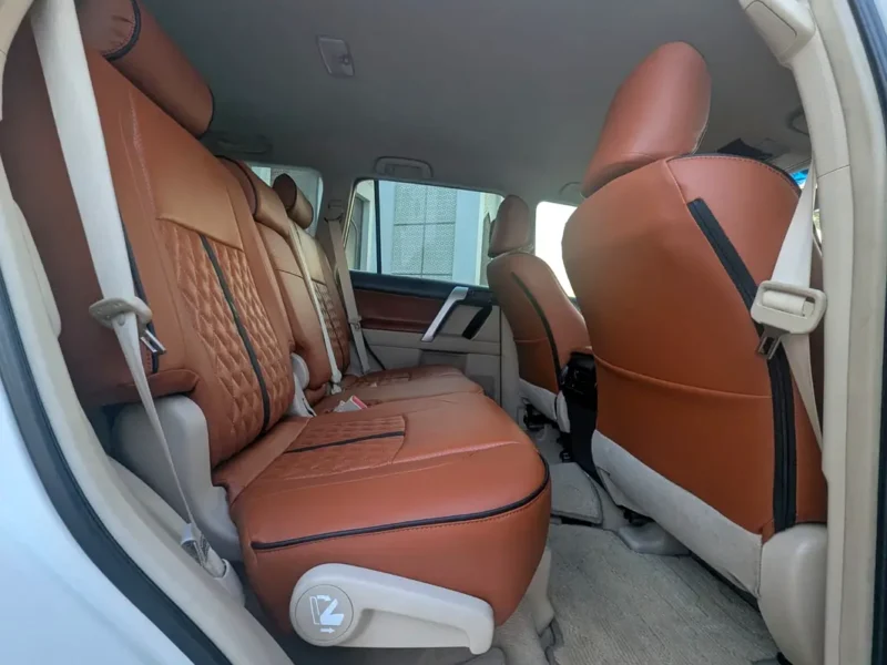 2019 Toyota Prado EXR 2.7 Litres 4 Cylinders Petrol Engine White Beige SUV GCC Specs