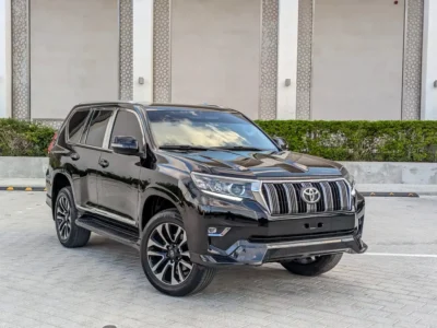 2019 Toyota Prado TX 2.7 Litres 4 Cylinders Petrol Engine Black Brown SUV GCC Specs