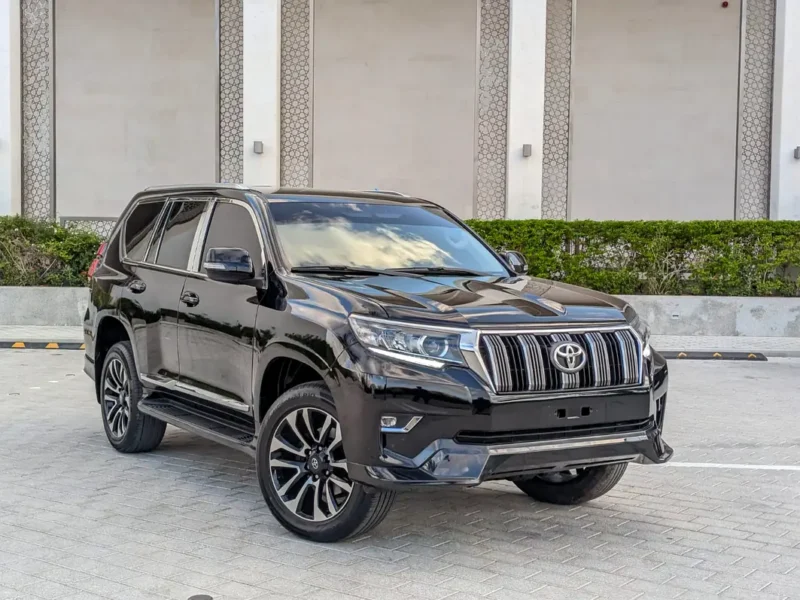 2019 Toyota Prado TX 2.7 Litres 4 Cylinders Petrol Engine Black Brown SUV GCC Specs