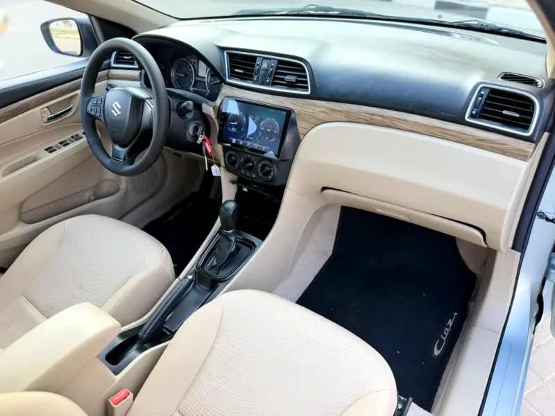 2023 Suzuki Ciaz GLX 4 Cylinders Petrol Engine Silver Beige Sedan GCC Specs Premium Condition