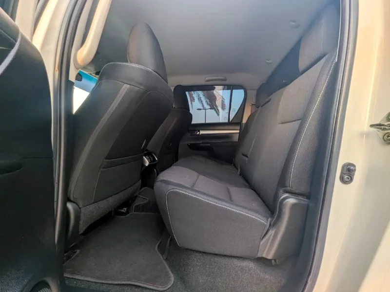 2018 Toyota Hilux Double Cab TRD 4.0 Litres 6 Cylinders Petrol Engine White Grey Pickup Truck
