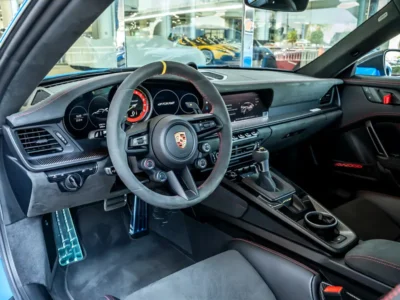 2024 Porsche 911 GT3 RS 4.0-liter flat-six Petrol Engine Blue Black Coupe Automatic