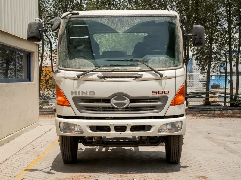 2023 Hino 500 Series 7.9L 6 Cylinders Diesel Engine White Grey Commercial Truck GCC Specs