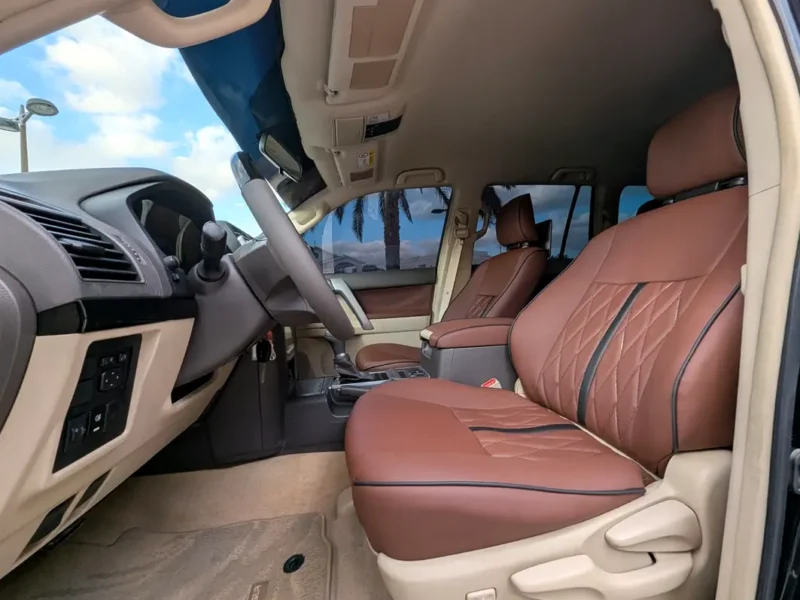 2019 Toyota Prado TX 2.7 Litres 4 Cylinders Petrol Engine Black Brown SUV GCC Specs