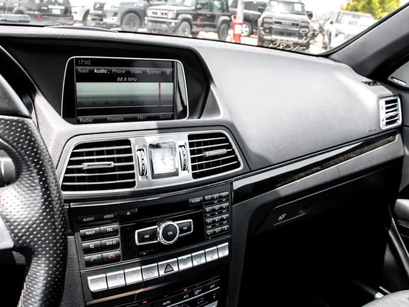 2014 Mercedes-Benz E-Class E 350 6 Cylinders Petrol Engine Black Soft Top Convertible