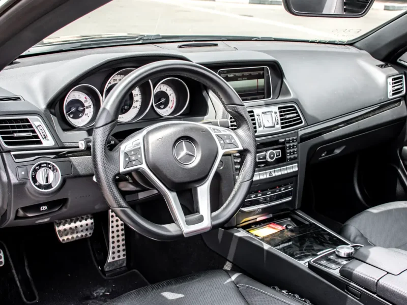 2014 Mercedes-Benz E-Class E 350 6 Cylinders Petrol Engine Black Soft Top Convertible