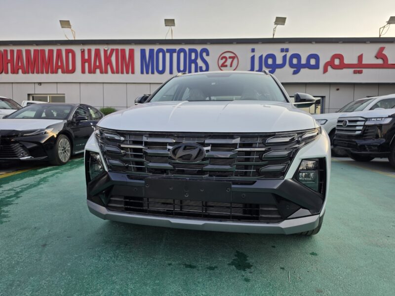 2027 Hyundai Tucson 1.6L Turbo 4 Cylinders Petrol Engine White Beige SUV GCC Specs