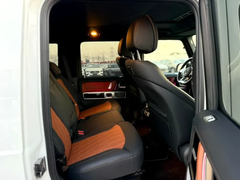 2023 Mercedes-Benz G-Class G 63 AMG 4.0L Bi-turbo V8 Petrol Engine White Brown SUV