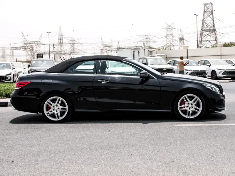 2014 Mercedes-Benz E-Class E 350 6 Cylinders Petrol Engine Black Soft Top Convertible