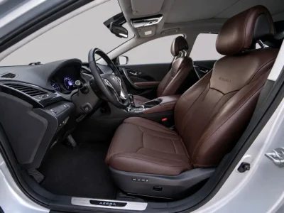 2013 Hyundai Azera Premium 6 Cylinders Petrol Engine Grey Brown Sedan GCC Specs