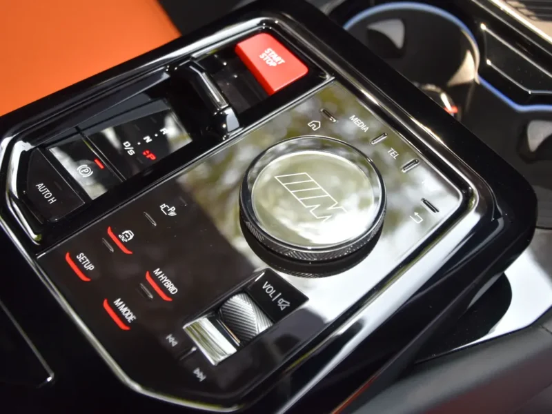 2025 BMW M5 Competition 8 Cylinders Hybrid Engine Grey Orange Sedan GCC Specs