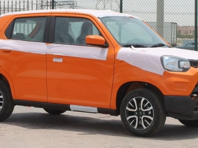 2026 SUZUKI S-PRESSO STANDARD 1.0L PETROL 4 Cylinders Engine MT Orange Black Hatchback