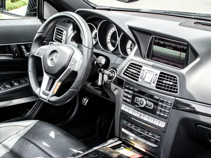 2014 Mercedes-Benz E-Class E 350 6 Cylinders Petrol Engine Black Soft Top Convertible