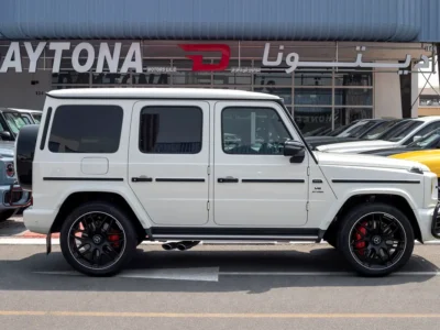 2021 Mercedes-Benz G-Class G 63 AMG 4.0 Litres V8 Biturbo Engine White Blue SUV Automatic