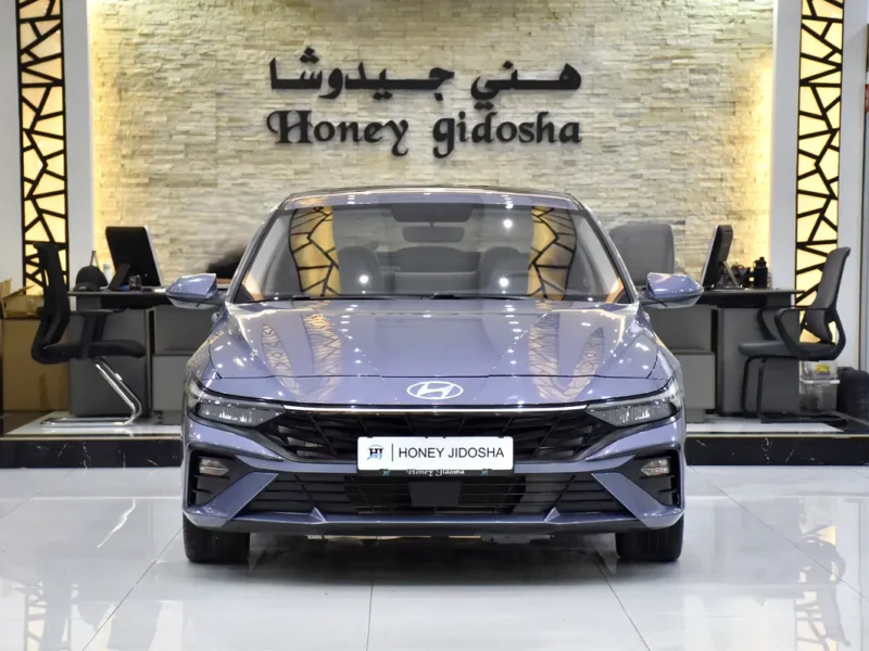 2024 Hyundai Elantra Premium 4 Cylinders Petrol Engine Blue Beige Sedan Chinese Specs
