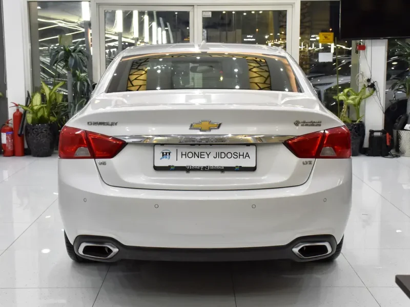 2016 Chevrolet Impala LTZ 6 Cylinders Petrol Engine White Tan Sedan GCC Specs AUtomatic