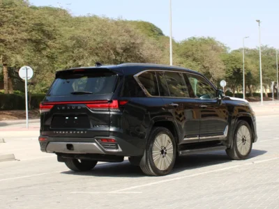 2026 Lexus LX-Series LX 700h Signature 6 Cylinders Hybrid Engine Black Red SUV GCC Spec