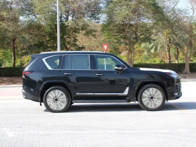 2026 Lexus LX-Series LX 700h Signature 6 Cylinders Hybrid Engine Black Red SUV GCC Spec
