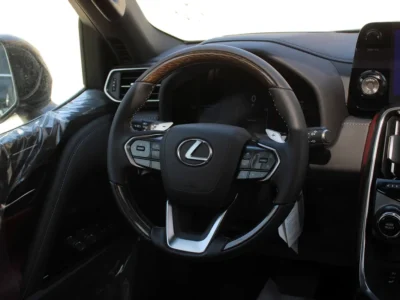 2026 Lexus LX-Series LX 700h Signature 6 Cylinders Hybrid Engine Black Red SUV GCC Spec