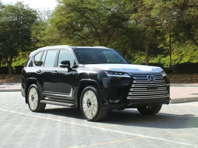 2026 Lexus LX-Series LX 700h Signature 6 Cylinders Hybrid Engine Black Red SUV GCC Spec