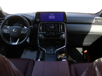 2026 Lexus LX-Series LX 700h Signature 6 Cylinders Hybrid Engine Black Red SUV GCC Spec