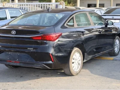 2024 CHANGAN EADO EV460 FULL ELECTIRIC RANGE 365-405 White Black Sedan FWD