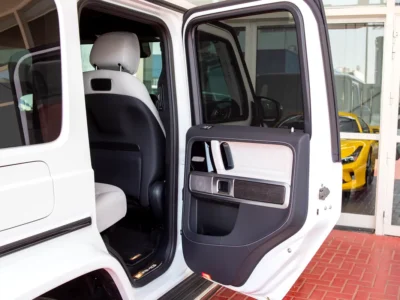 2023 Mercedes-Benz G-Class G 63 AMG 4.0 Litres V8 Biturbo Engine White-White SUV Automatic