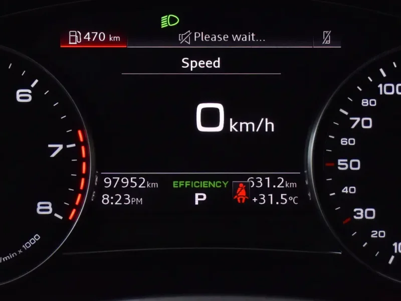 2020 Audi A6 45 TFSI 4 Cylinders Petrol Engine White Black Sedan GCC Specs Automatic