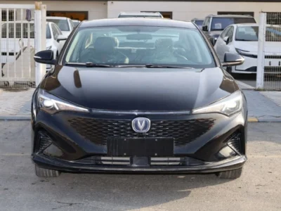 2024 CHANGAN EADO EV460 FULL ELECTIRIC RANGE 365-405 White Black Sedan FWD