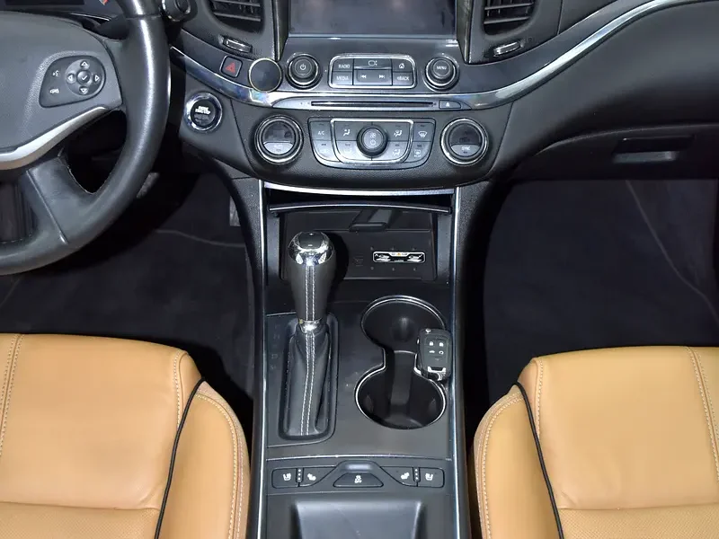 2016 Chevrolet Impala LTZ 6 Cylinders Petrol Engine White Tan Sedan GCC Specs AUtomatic