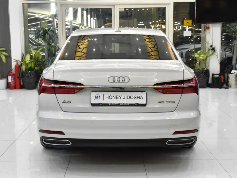 2020 Audi A6 45 TFSI 4 Cylinders Petrol Engine White Black Sedan GCC Specs Automatic