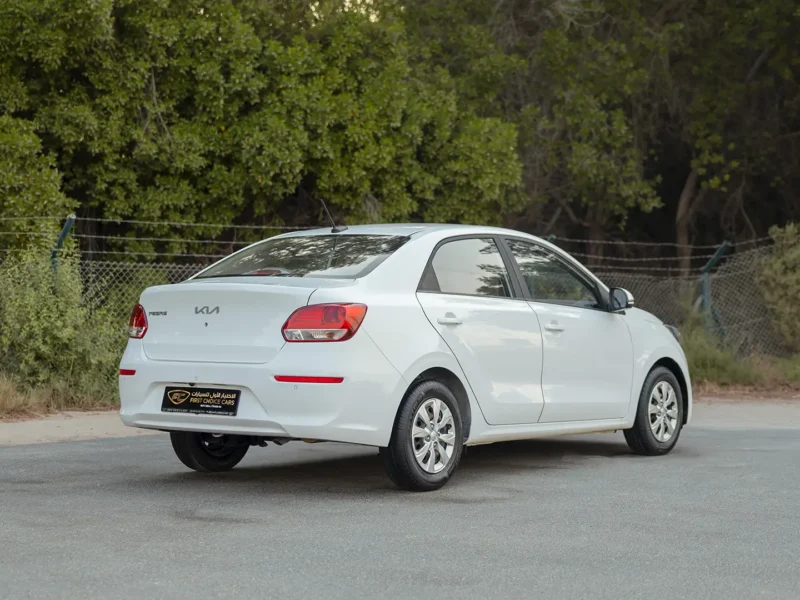 2024 Kia Pegas EX 1.4 Litres 4 Cylinders Petrol Engine White Grey Sedan GCC Specs