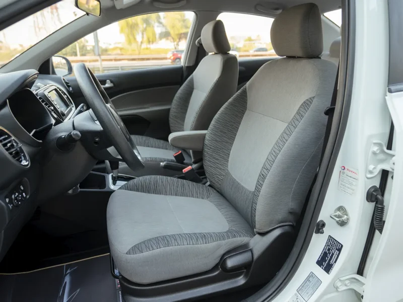 2024 Kia Pegas EX 1.4 Litres 4 Cylinders Petrol Engine White Grey Sedan GCC Specs