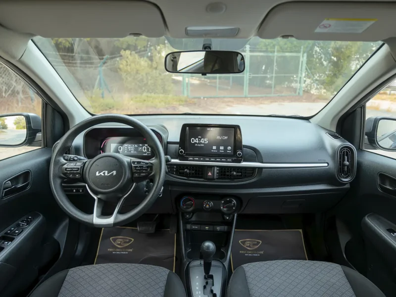 2024 Kia Picanto LX 1.2 Litres 4 Cylinders Petrol Engine Grey Hatchback GCC Specs FWD