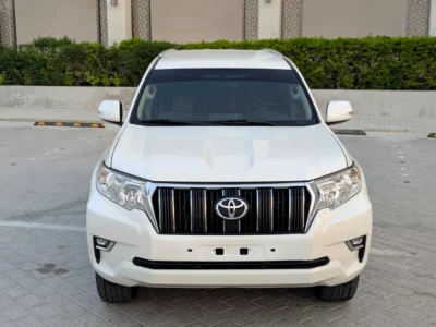 2023 Toyota Prado EXR 4.0 Liters 6 Cylinders Petrol Engine White Beige SUV GCC Specs