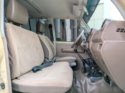 2020 Toyota Land Cruiser 70 Series LC 79 Base DC 4.5L Diesel 8 Cylinders Engine Beige Pickup