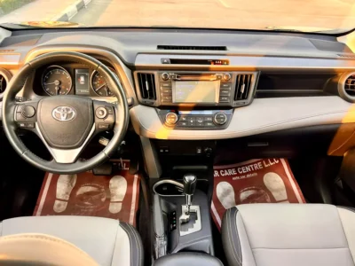 2018 Toyota Rav 4 XLE Premium 4 Cylinders Petrol Engine Black Beige SUV American Specs