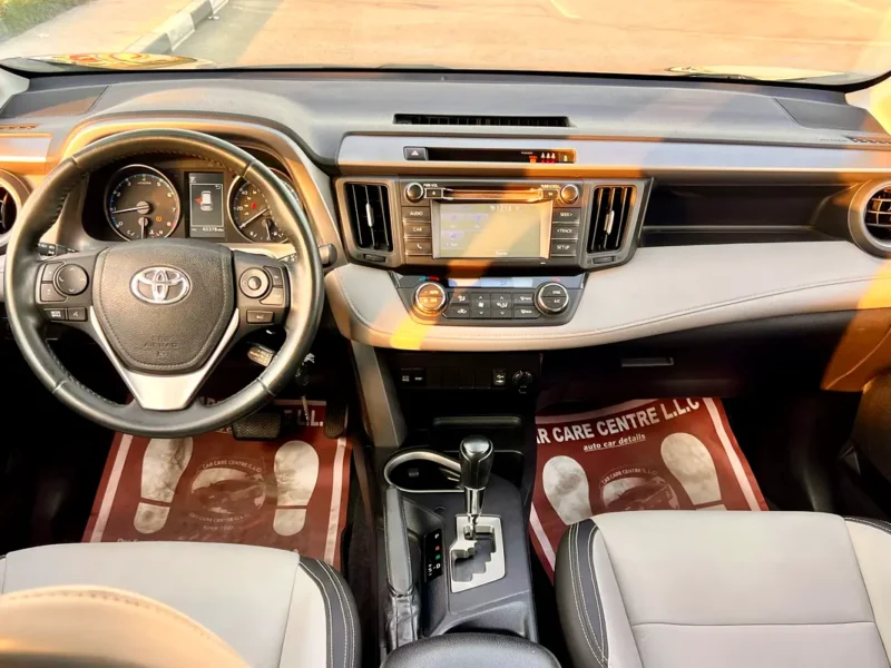 2018 Toyota Rav 4 XLE Premium 4 Cylinders Petrol Engine Black Beige SUV American Specs