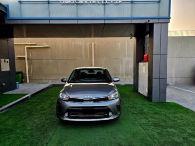 2023 Kia Pegas EX 1.5 Litres 4 Cylinders Petrol Engine Grey Black Sedan GCC Specs Automatic