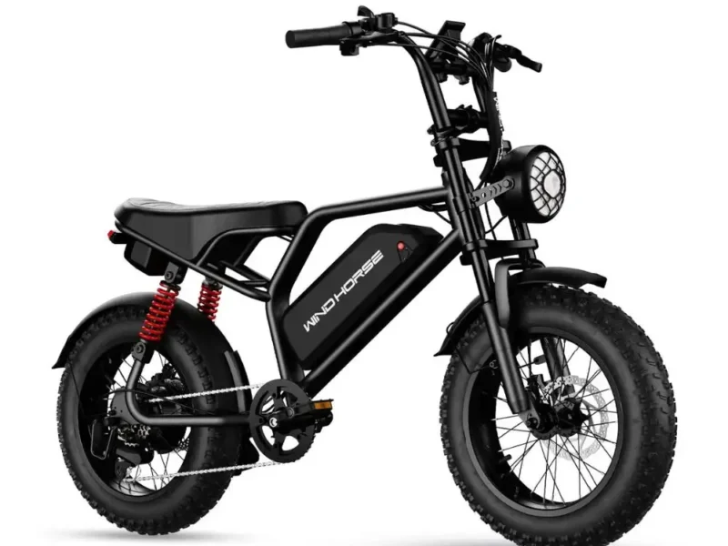 Wind Horse V8 Mini Up to 32 km/h (20 mph) - Black
