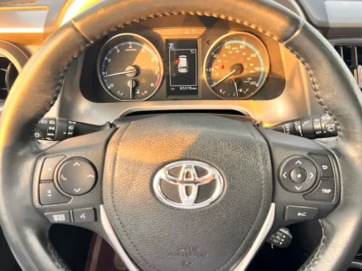 2018 Toyota Rav 4 XLE Premium 4 Cylinders Petrol Engine Black Beige SUV American Specs