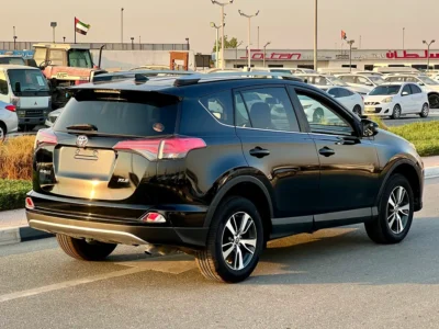 2018 Toyota Rav 4 XLE Premium 4 Cylinders Petrol Engine Black Beige SUV American Specs
