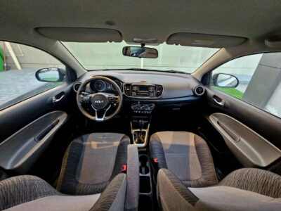 2023 Kia Pegas EX 1.5 Litres 4 Cylinders Petrol Engine Grey Black Sedan GCC Specs Automatic